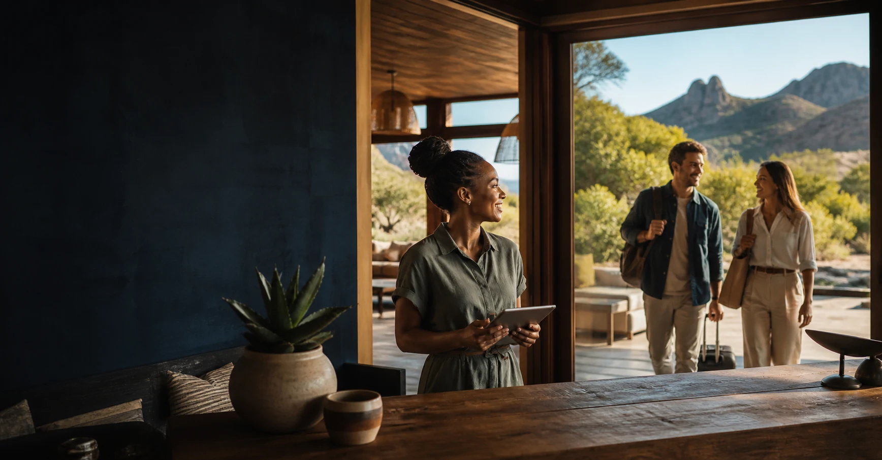 A premium lodge booking website